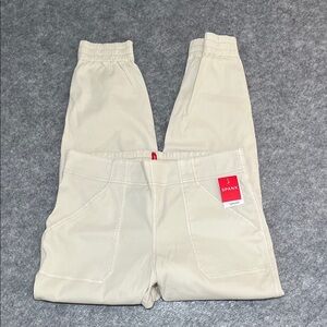 SPANX Cream Track Joggers